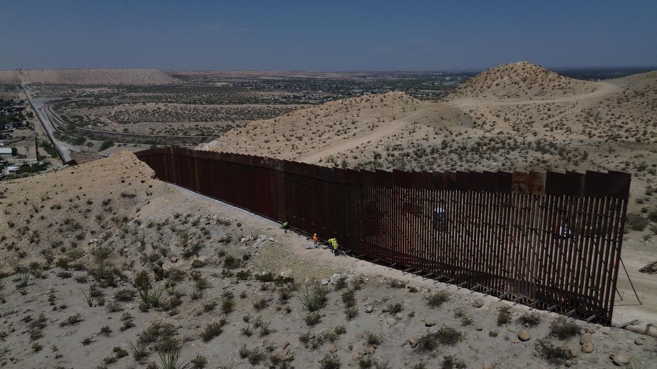 Así avanza el muro negro en Juárez entre presiones de EU a México