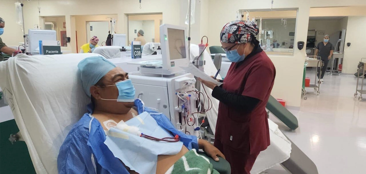 Fortalece IMSS Aguascalientes con hemodiálisis de alta tecnología atención de enfermedad renal crónica