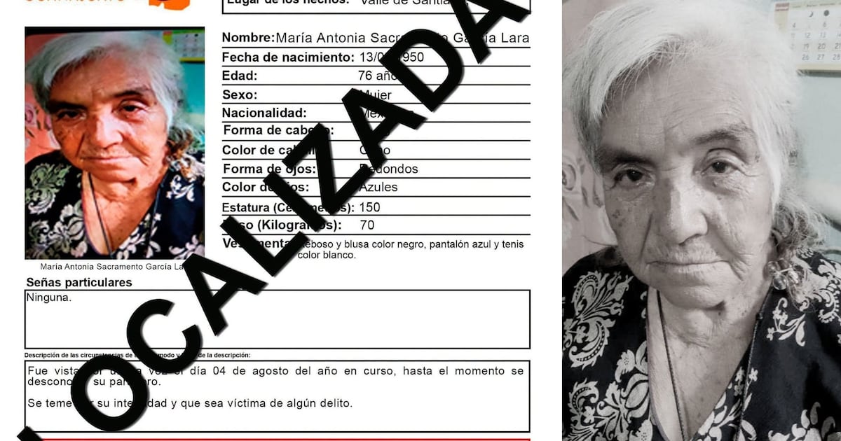 Se CONFIRMA h4llazgo: Localizan s1n v1da a María Antonia, ABUELITA de 76 años DESAPARECIDA en Guanajuato