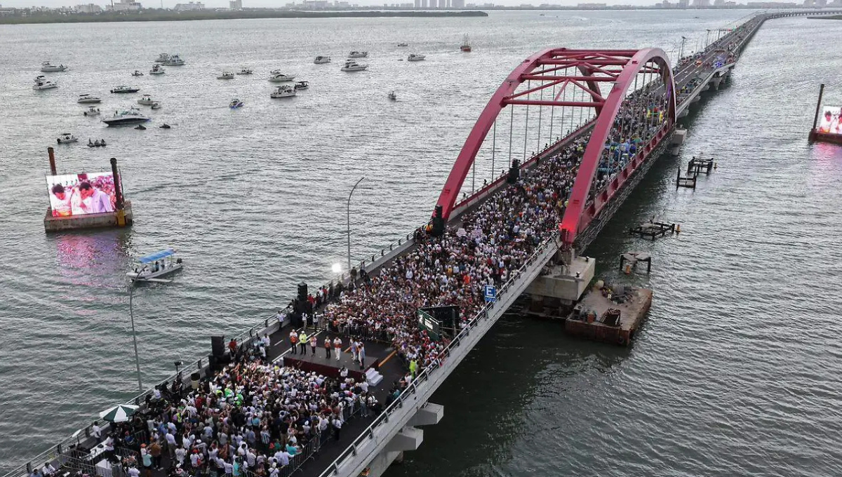 Puente Nichupté permanecerá sin acceso durante más de 12 horas por “Puenteando”