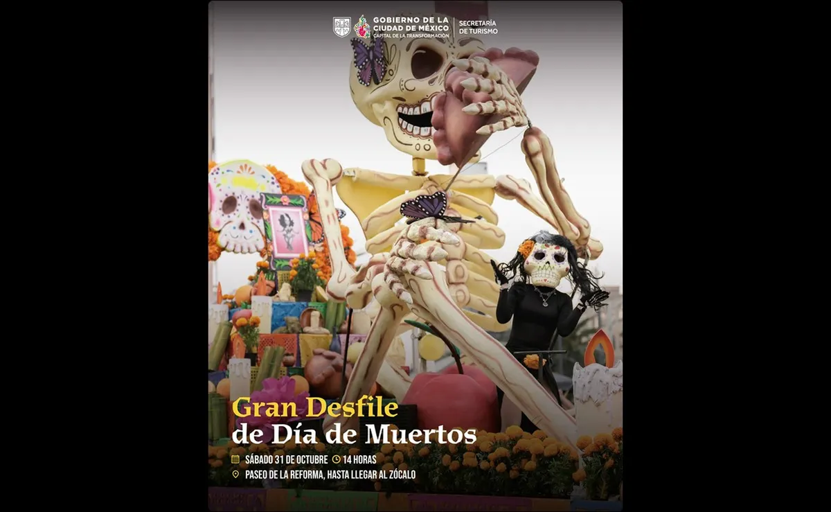 Programación de actividades culturales por Día de Muertos en CDMX ...