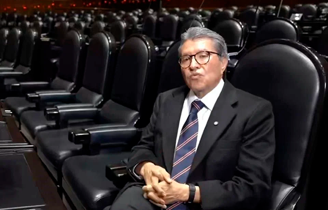 Advierte Monreal rupturas en Morena rumbo a 2027