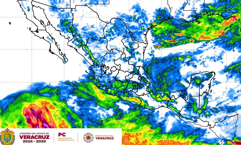 Ambiente templado y lluvias para este viernes en la región Xalapa