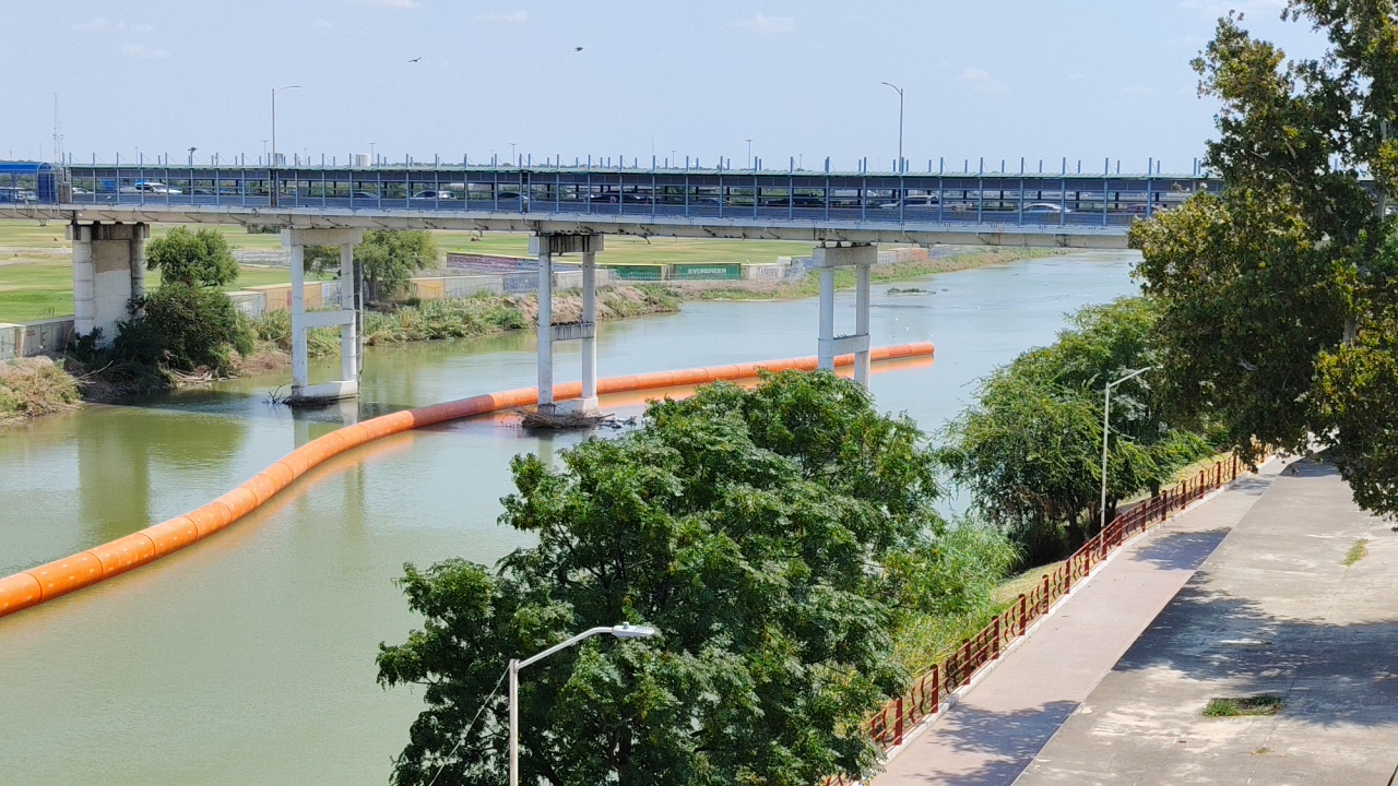Cambia drásticamente fisonomía de frontera entre Coahuila y Texas, por avance de barrera en río Bravo
