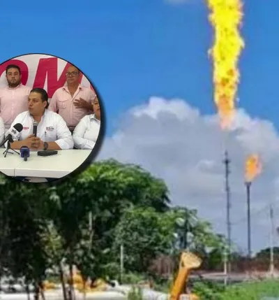 Piden investigar posibles riesgos a la salud por mecheros de Pemex en Tabasco