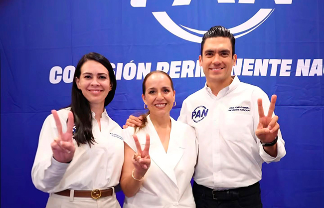 Tiene PAN Coahuila nueva Presidenta y es duranguense, asume Comité Nacional el control