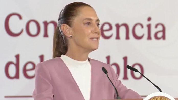 Sheinbaum responde si Calderón o su familia aparecen en investigación por lavado de dinero