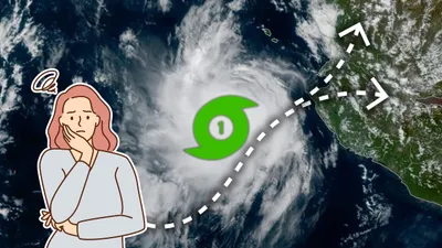 Huracán ‘Simón’ baja a categoría 1 y avanza frente a Nayarit y Jalisco: ¿Dónde lloverá HOY?