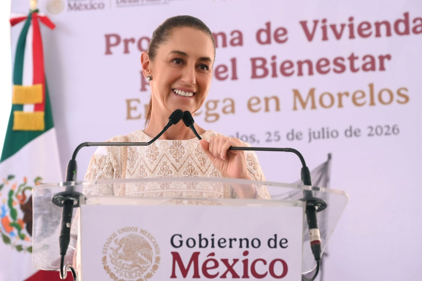 Sheinbaum anuncia 10 nuevos bachilleratos, visitas casa por casa y más GN para Cuautla
