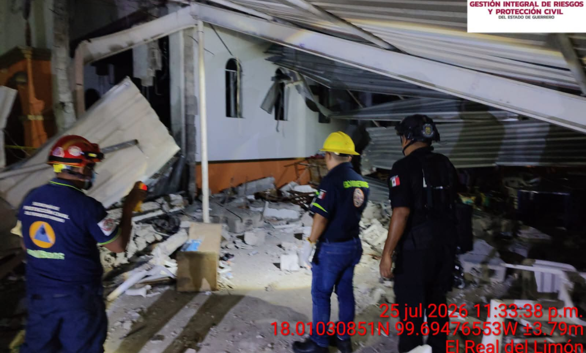 Explosión de pirotecnia en Cocula, Guerrero, deja al menos 35 heridos; trasladarán a dos niños a CdMx