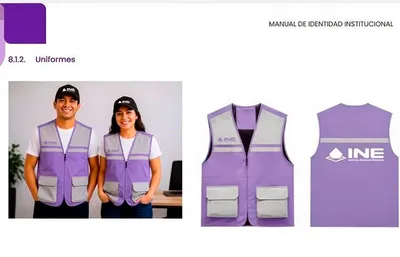 Cambia el INE el rosa mexicano por el lila