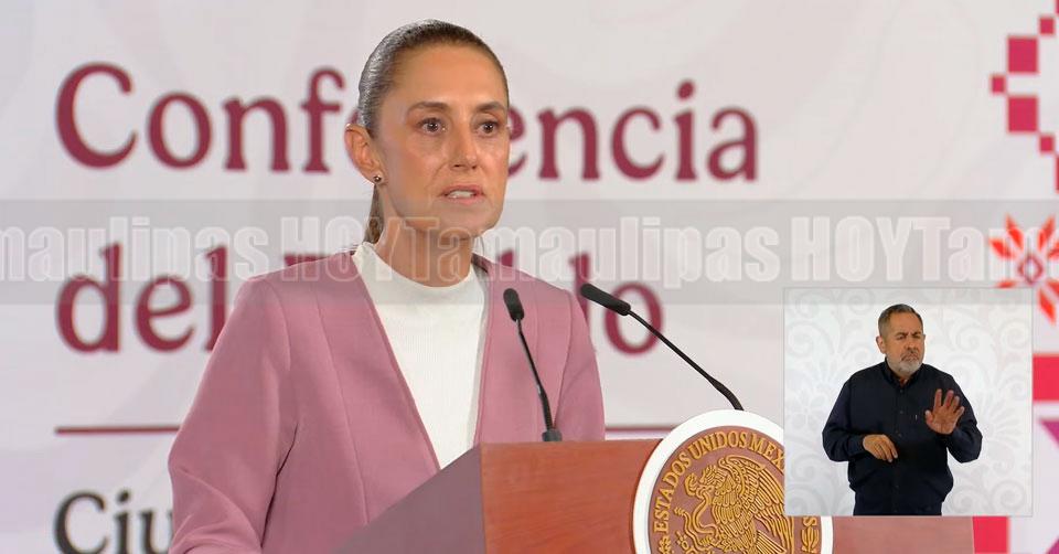 Sheinbaum pone a Nuevo Laredo como ejemplo nacional en seguridad
