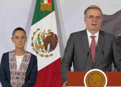Reunión de Sheinbaum con Lutnick será por Zoom, anuncia Ebrard