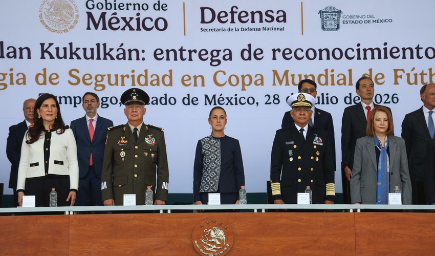 Sheinbaum reconoce a quienes participaron en el Plan Kukulkán durante el Mundial 2026