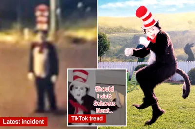 ‘Cat in the Hat’ creep chased down teenage girl — as cops issue threat over ‘concerning prank’