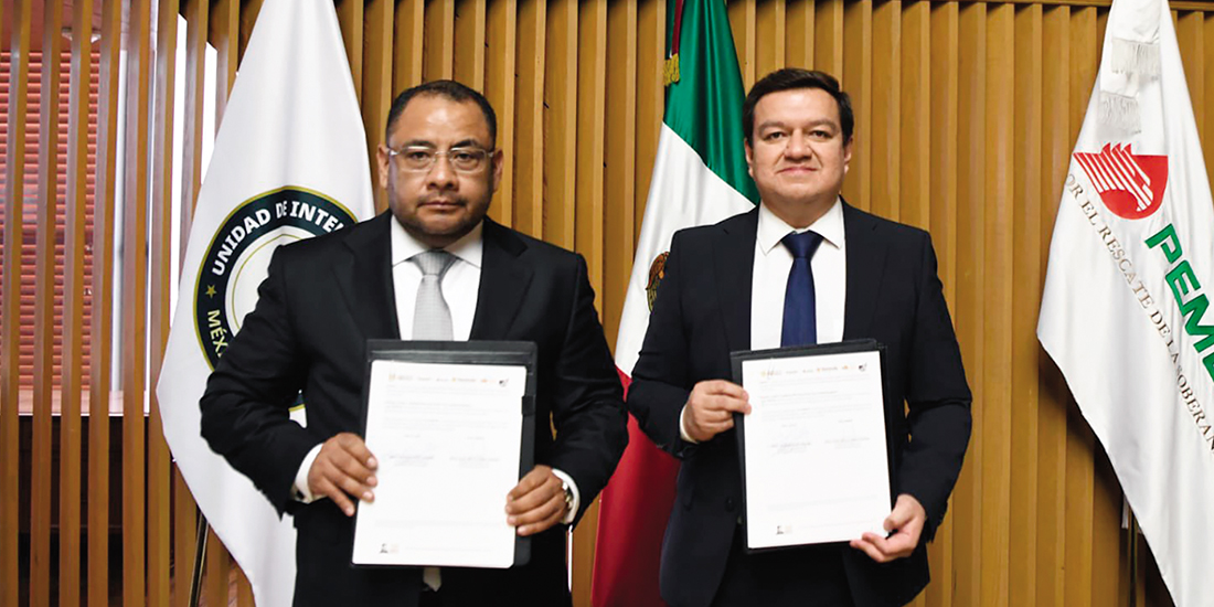 Pemex y UIF pactan ir juntos contra delitos financieros y huachicol