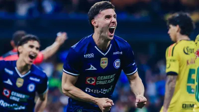 Cruz Azul vence 4-3 al América en el Clásico Joven de la Jornada 8 de Liga MX