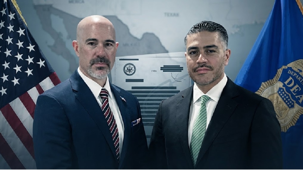 Revela la DEA reunión secreta entre Terry Cole y Omar García Harfuch